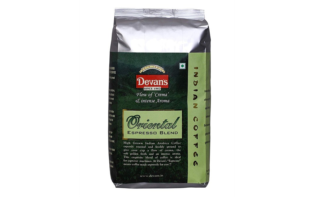 Devan's Oriental Espresso Blend Coffee Powder   Pack  500 grams